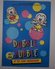 Rave Flyer-Dubble Bubble at the Dome -1992-Size A4-VGC-D