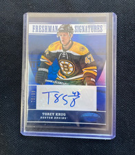 Torey Krug 2012 Certified #153 Mirror Blue /99 Bruins Rookie Auto (RC Parallel)