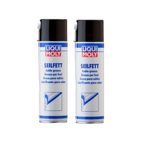 2 uds LIQUI MOLY grasa de cuerda 500 ml lata de spray - sellado de cavidades - n.º art. 6135 - Imagen 1 de 6
