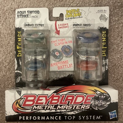 Beyblade Metal Masters Aqua Sword Strike Grand Cetus Hyper Orso