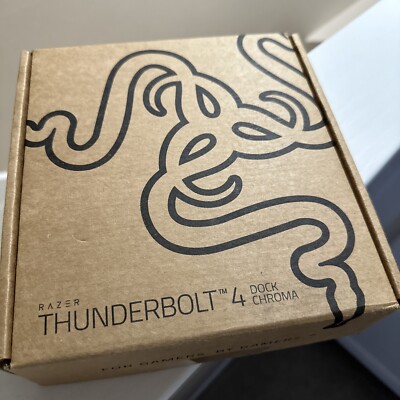 Razer Thunderbolt 4 Dock Chroma - Black- RGB
