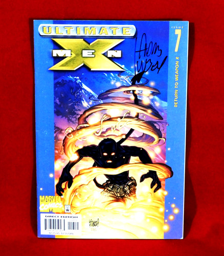 ULTIMATE X-MEN #7 SIGNED BY ARTIST ADAM KUBERT