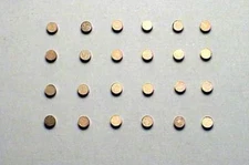 T-JET 12 PR HO SLOT CAR BRUSHES. FITS AURORA CHASSIS. FROM MODEL MOTORING