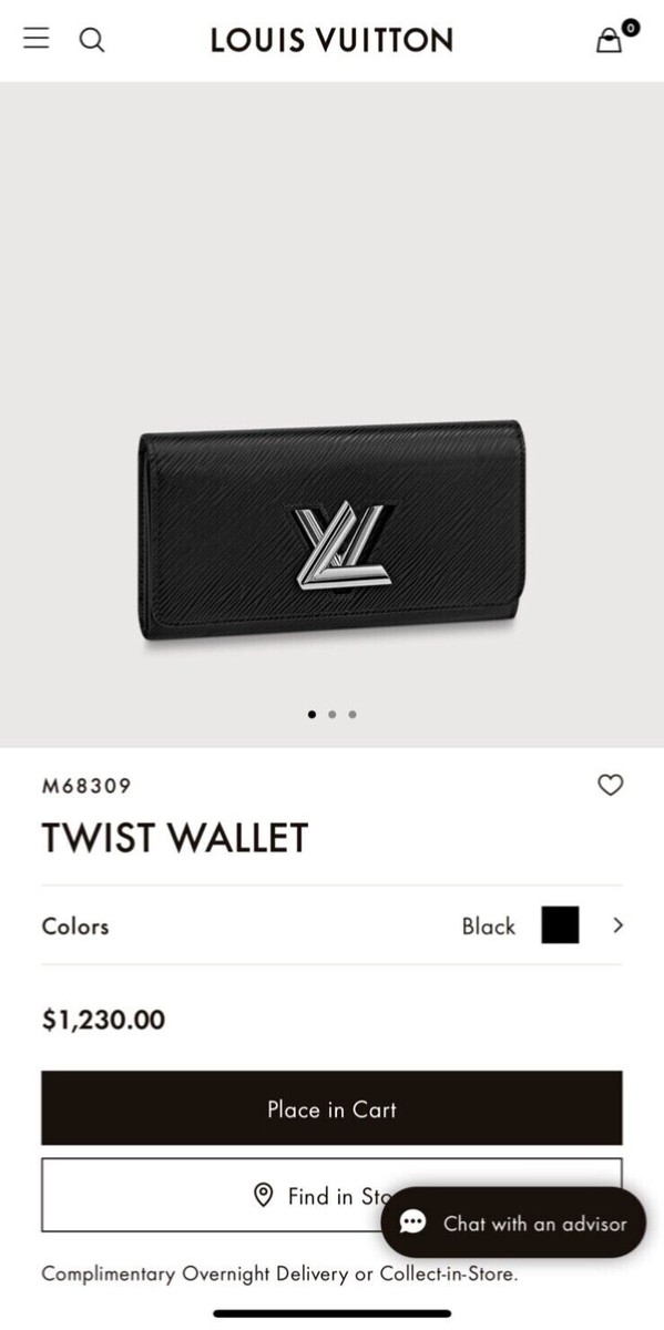 louis vuitton twist wallet in black Epi leather | eBay