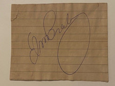 EXTREMELY  RARE: Elvis Hand-Signed Autograph *WITH COA*