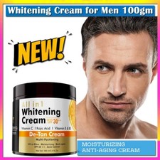 Dark Skin Lightening: Permanent Whitening Cream for Brightening For Men