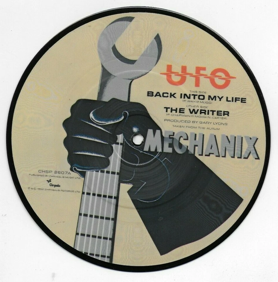 UFO BACK INTO MY LIFE RARE PICTURE DISC SINGLE, NEVER PLAYED - Image 2 of 2