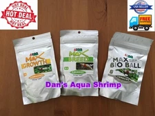 AZOO Max Bio Ball Breed Growth Combo Crystal Cherry Freshwater Shrimp Food Deal