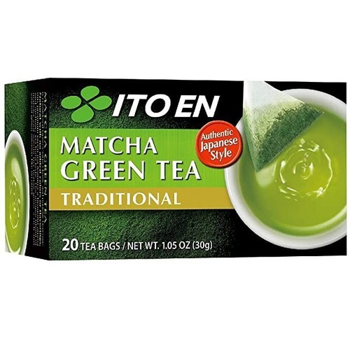 ITO En Traditional Matcha Green Tea Authentic Japanese Style 20 Tea Bags (30g) - Picture 7 of 10