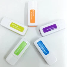 Multi-function High Speed USB 2.0 Micro SD TF T-Flash Memory Card Reader Adapter