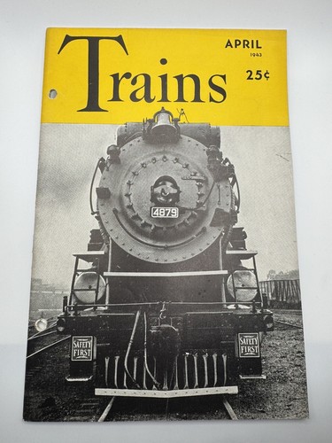 Trains Illustrated Magazine FULL YEAR 1943 Vol.3 No. 3 - Vol. 4 No. 2 EUC - Picture 7 of 24