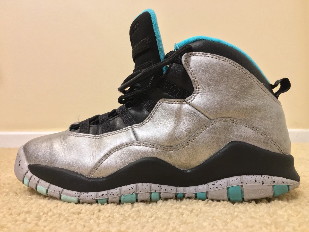 Nike Air Jordan 10 X Retro 30TH BG Lady Liberty GS 705179 045 Kids Size 5Y