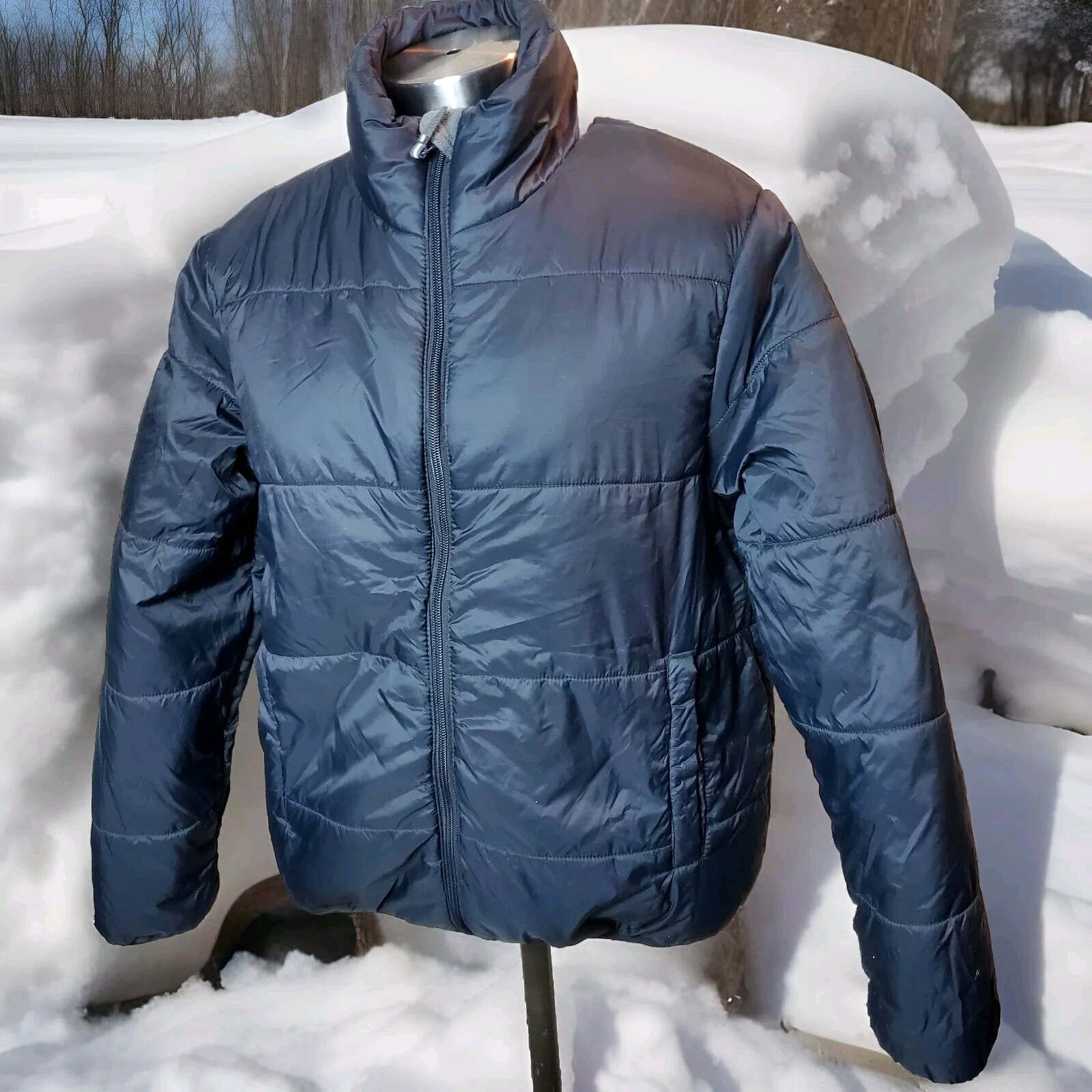 Universal Thread Black Water Resistant Jacket Siz… - image 1