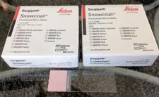 Lot 2 Boxes Leica Surgipath Snowcoat Precleaned Slides 1x3x0.04 Pink 1 Gross 144