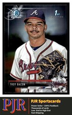 2017 Bowman Draft #BDC-93 Troy Bacon Atlanta Braves  Chrome