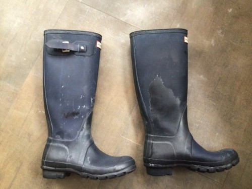 hunter wellies size 4 ladies