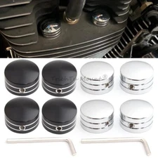 Motorcycle Head Bolt Caps Engine Screw Topper Covers for Harley Sportster XL883