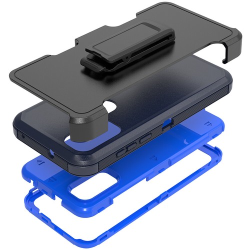 For Motorola Moto G Pure 2021 / G Power (2022) Case Shockproof Cover+Belt Clip - Picture 8 of 17
