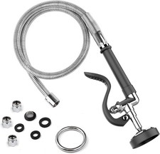 Spray Valve with 45" Pre Rinse Hose Commercial Sink Sprayer