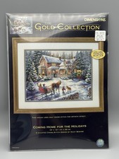 Dimensions The Gold Collection Coming Home For The Holidays 8733 Cross Stitch