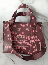 RIVER ISLAND Cherry Tote Bag .Brand New Without Tags 