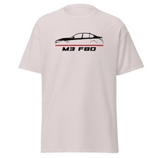 For M3 F80 2014-2019 Fans Turbo Sedan Car Birthday Gift T-Shirt Racing Unisex