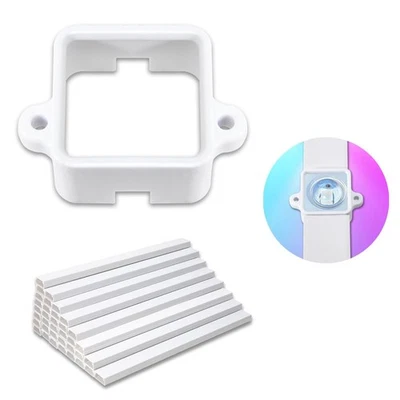 DNSHORIX Light Clips for Govee Outdoor Lights H805, Mounting Brackets for Govee