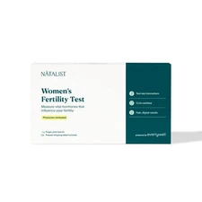 Natalist Women's Fertility Test - at-Home Test Kit by Everlywell Measures Key