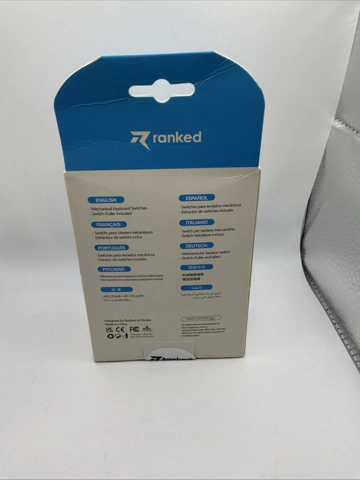 Ranked Kailh Box Key Switches Mechanical Gaming Keyboards Gateron Pro Silv, 65pc - Image 4 of 4