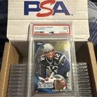 2010 Topps Chrome - Tom Brady #C80 PSA 9 Mint Patriots Fresh Slab