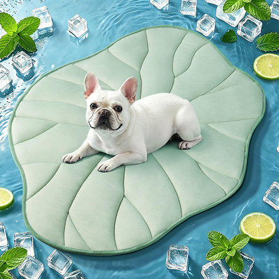 Dog Cooling Mat, 39'' X 27'' Reversible Q-MAX 0.5 Self Cooling Mat for Small & Med