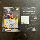 2009 UD Black Dual Player Patch Autograph Marshawn Lynch Lee Evans /25 Buffalo