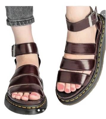 Dr. Martens Clarissa II Womens Shoes Gladiator Size 11, Color: Brown/Brando. New