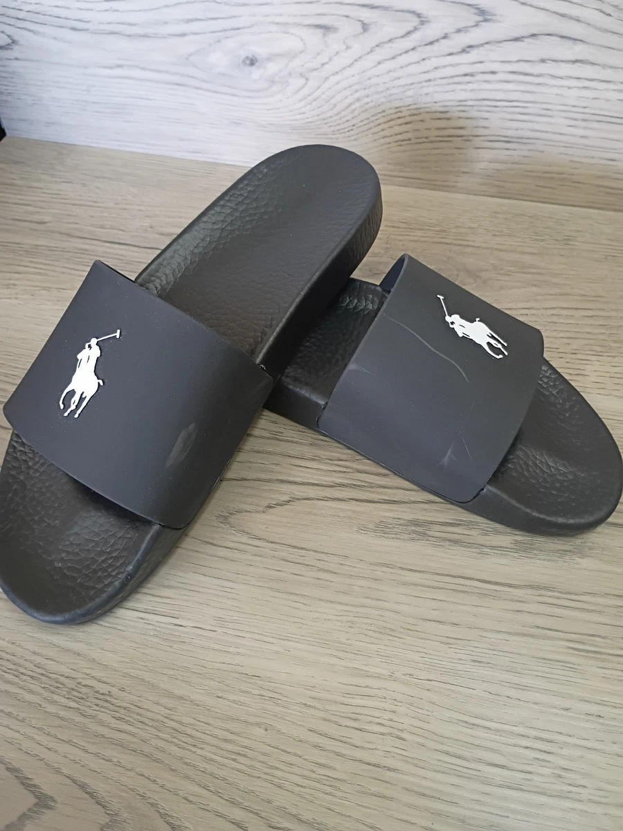 Polo Ralph Lauren Black Sandals for Men for sale | eBay