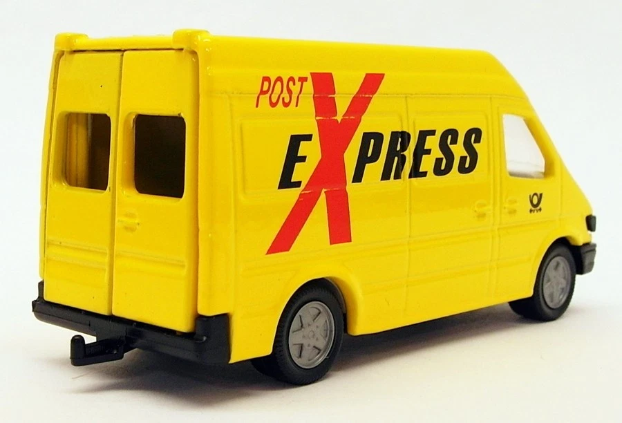 Furgoneta modelo escala 1/55 1929 - Mercedes Benz Post Express - amarilla Foto 2 de 3