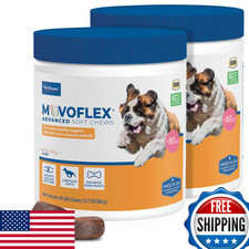 Movoflex Advanced Soft Chews Hip And Joint Support Supplement For Large Dogs