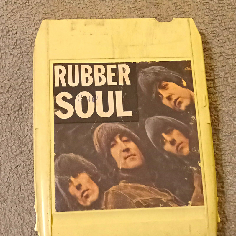 The Beatles Rubber Soul 8-Track Cartridge Stereo Capitol Records 8XT 2442