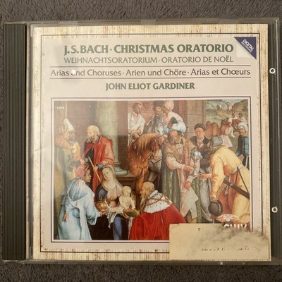 J.S. Bach: Christmas Oratorio Gardiner Arias and Choruses CD 1987  Klassik Top