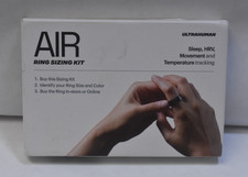 Ultrahuman Ring AIR Sizing Kit Black Set Standard Sleep HRV UHRA-SSK-BBYUS