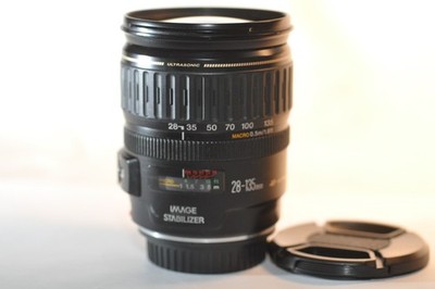 Canon EOS EF 28-135mm f/3.5-5.6 USM IS lens for EOS A2 90D 80D T8 T7 7D 5D 6D 1D