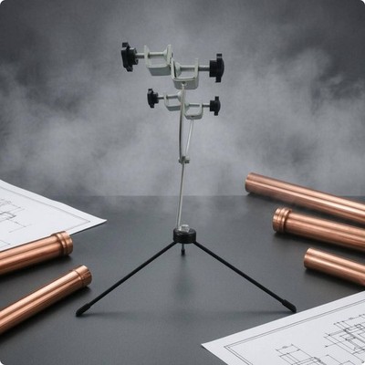 Copper Pipe Soldering Stand Metal Brazing Support Fixture Hands-Unrestricted