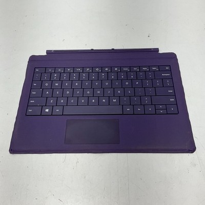 Microsoft Surface Pro 1644 Purple Keyboard Tested and Working OEM