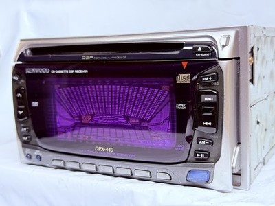 Kenwood DPX-440 2DIN CD Cassette Car Stereo Receiver JDM Japan