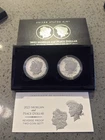 2023 Morgan and Peace Dollar Reverse Proof Set w/COA