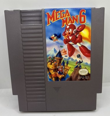 Mega Man 6 Nintendo NES - Tested  - Authentic - Free Shipping  