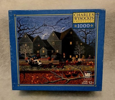 Charles Wysocki, Hellraisers On Halloween Night,  1000 Piece Puzzle,  New