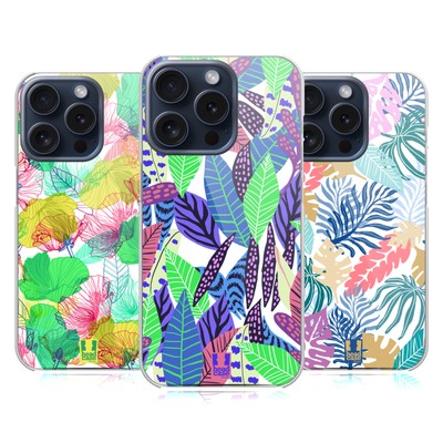 HEAD CASE DESIGNS COLOURFUL PLANTS HARD BACK CASE FOR APPLE iPHONE PHONES