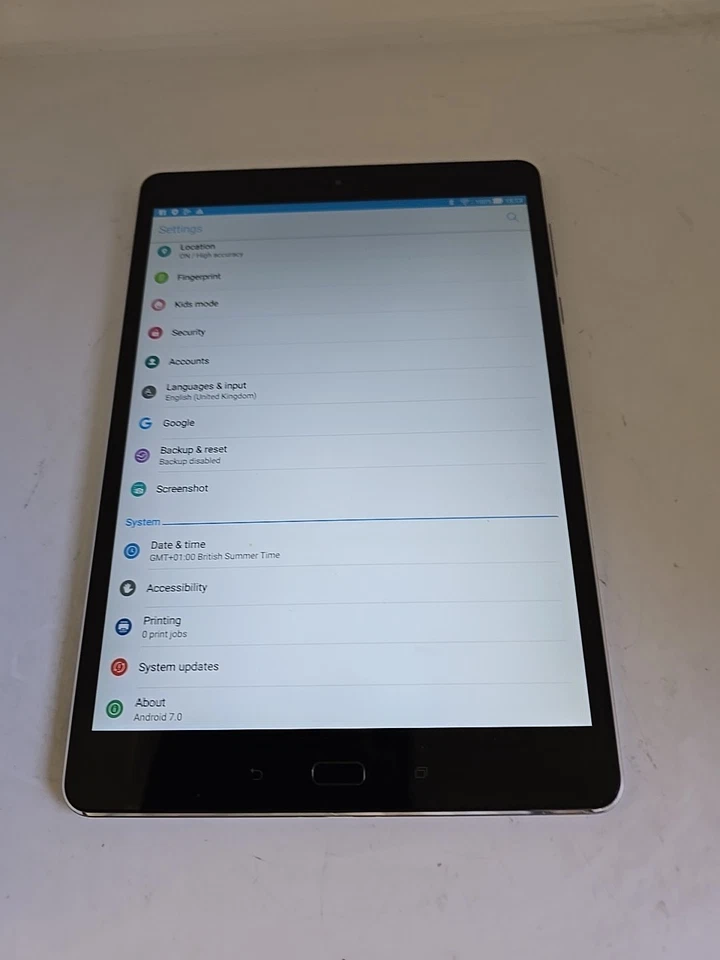 Asus ZenPad 3S 10"  Z500M P027 32GB Grey Wifi Android 7  Tablet -- DK219 - Image 4 of 4