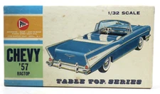Pyro Table Top Series 1/32 Chevy '57 Ragtop Model Kit #C300-60