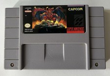 Demons Crest SNES Authentic